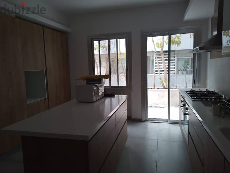 Modernly furnished 280m2 apartment+terrace+pool for rent in Yarzeh 4