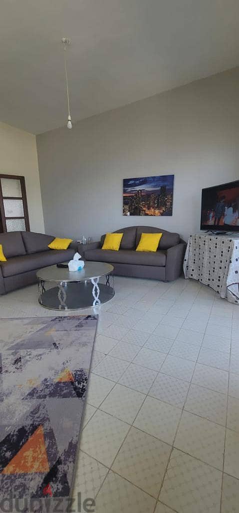 Furnished 115 m2 apartment having an open view for sale in Klayaat 1