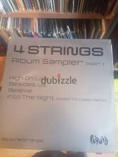 4 strings 2 vinyl Lp Album sampler part 1 incl. 4 songs