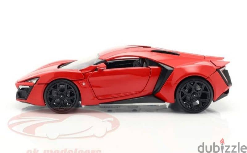 Lycan Hypersport (Fast &Furious 7) diecast car model 1:24. 1