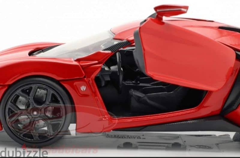 Lycan Hypersport (Fast &Furious 7) diecast car model 1:24. 3