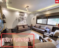 REF#MK96396 FULLY FURNISHED apartment in zouk mosbeh !
