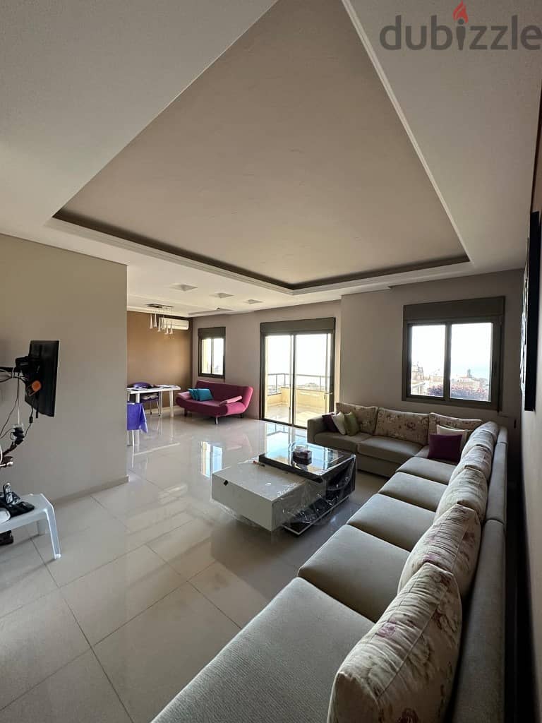 160 Sqm | Fully Furnished Apartment For Sale With Sea in Jbeil - Halat 17