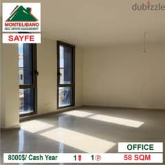 8000$/Cash Year!! Office for rent in Sayfe!!! 0