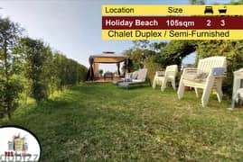 Holiday Beach | Zouk Mosbeh 105m2 | 60m2 Terrace | Chalet | Duplex | 0