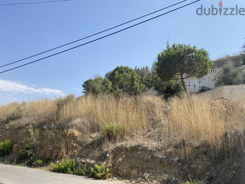 Land for Sale in Btalloun, Aley ارض للبيع في بطلون 2