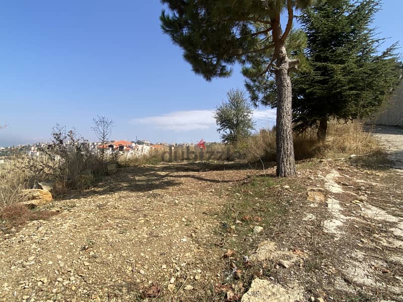 Land for Sale in Btalloun, Aley ارض للبيع في بطلون 0