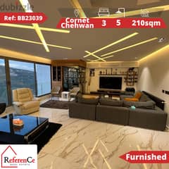furnished apartment in Cornet Chehwan شقة مفروشة في قرنة شهوان 0