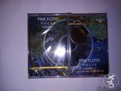 Vintage pink floyd pulse still new sealed double cassettes