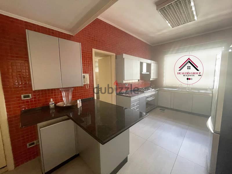 High floor apartment for sale in Ramlet el Bayda with Sea View 2
