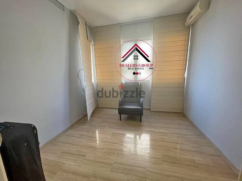 High floor apartment for sale in Ramlet el Bayda with Sea View 6
