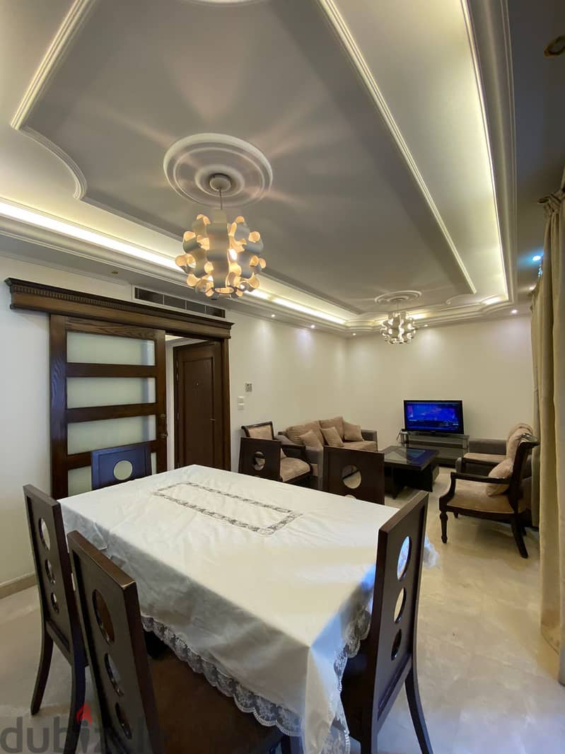 FULLY FURNISHED IN AIN EL MRAISSEH PRIME (160SQ) 3 BEDROOMS , (AM-149) 3