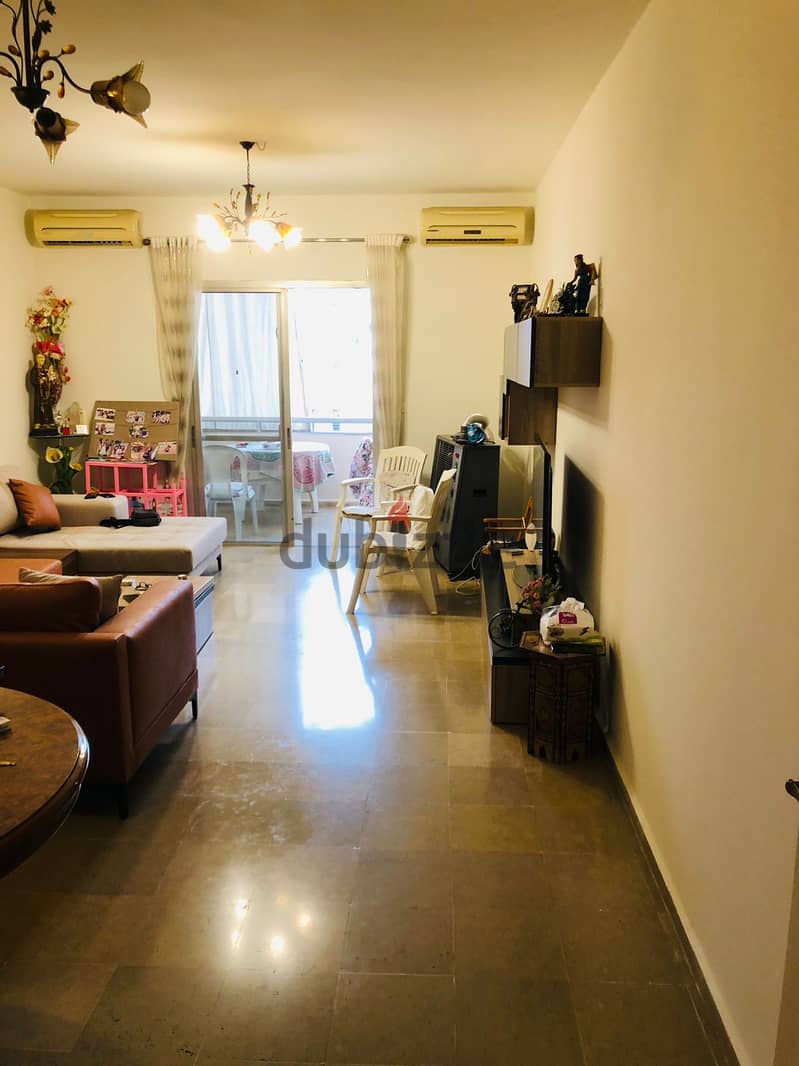 Semi furnished 130 m2 apartment for sale in Aoukar ,prime location 1