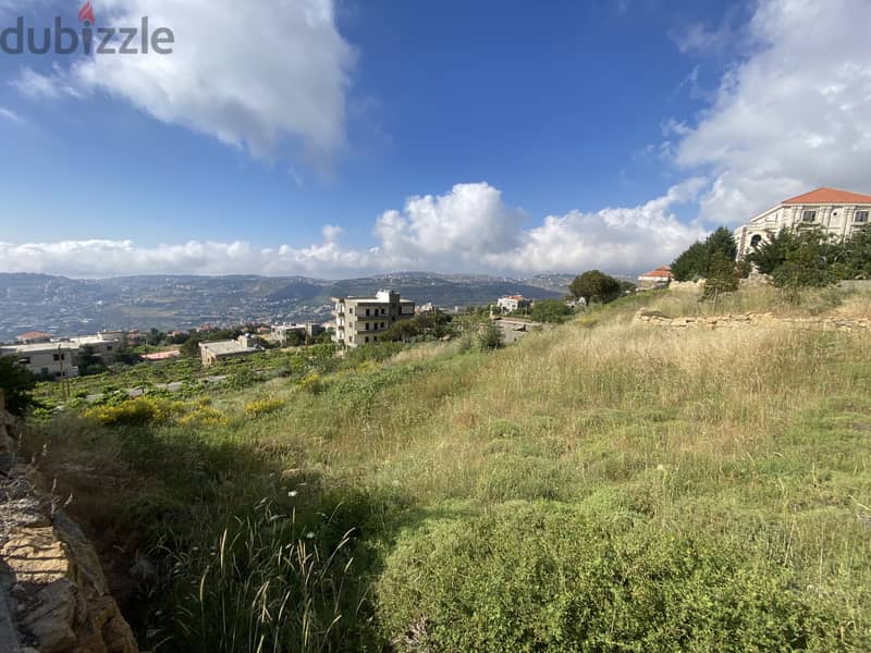 Land for Sale in Mansourieh,Bhamdoun - ارض للبيع في مجمع بحمدون 1