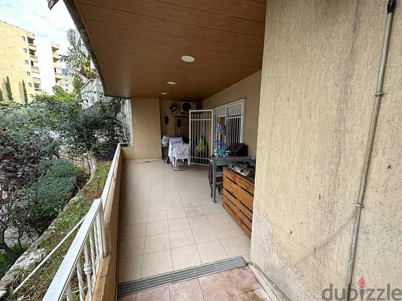 Furnished 170 m2 apartment+60 m2 terrace +open view for sale in Ghadir 2