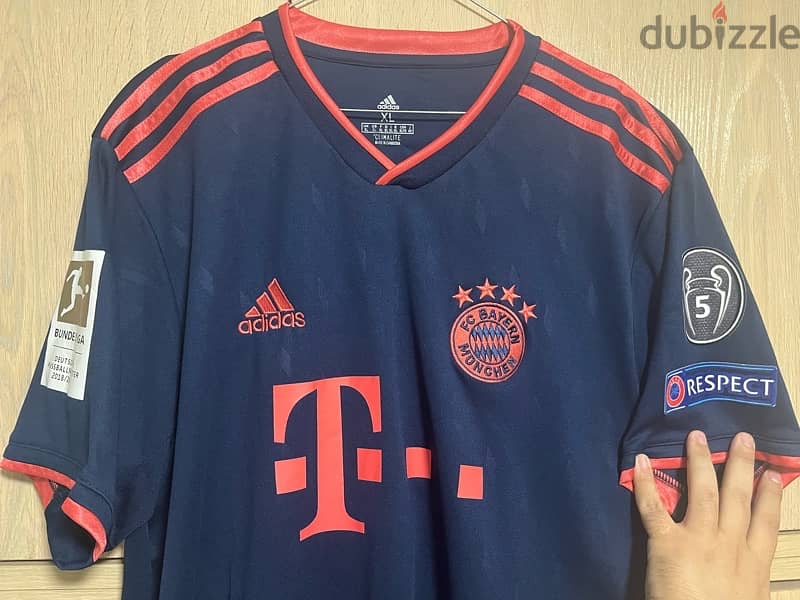 Bayern Munchen Bundesliga 2018 Coutinho adidas Jersey 3