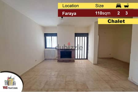 Faraya 110m2 | Chalet | Well Maintained | Mountain View | Catch | DA