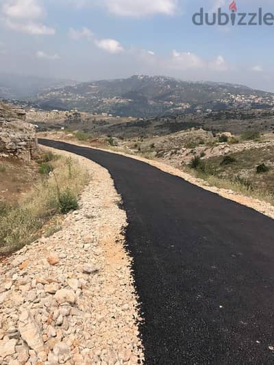 1617 m2 land + open view for sale in Zaarour - رض للبيع في الزعرور