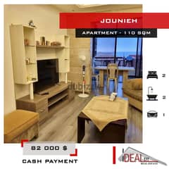 Apartment for sale in jounieh 110 SQM REF#JH17234