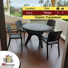 Rimal 70m2 | Chalet | Furnished | Sea View |