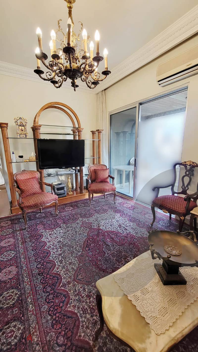 REF#SM96494  A fully furnished 120 sqm apartment in Achrafieh 2