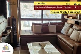 Kfardebian / Ouyoun Al Siman 100m2 | Duplex | Mountain View | DA 0