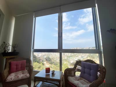 125 SQM Semi-Furnished Apartment in Mezher/Bsalim with an Open View