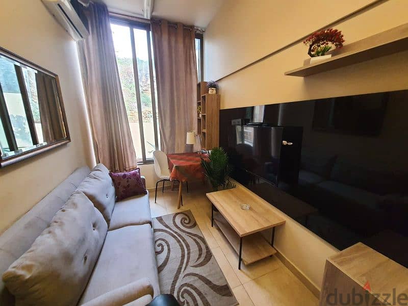 Studio with 24/7 Electricity fully equipped and furniture with parking 0